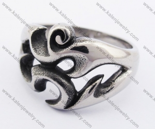 Vintage Stainless Steel Ring KJR370078