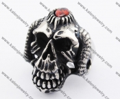 Stainless Steel Sheep Skull Ring KJR370137