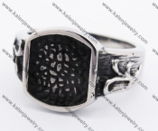 Stainless Steel Vintage Ring KJR370109