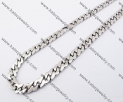 11mm Wide Casting Necklace  KJN200077