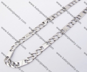 10mm Wide Casting Necklace KJN200078