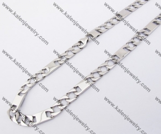 10mm Wide Casting Necklace KJN200078