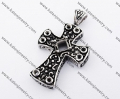 Vintage Stainless Steel Cross Pendant KJP170346