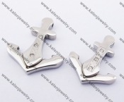 Stainless Steel Anchor Couple Pendants KJP051189