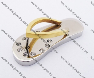 Stainless Steel Lovely Slippers Pendant KJP140208