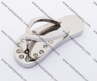 Stainless Steel Lovely Slippers Pendant KJP140209