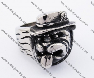 Stainless Steel Dogs Ring KJR370158