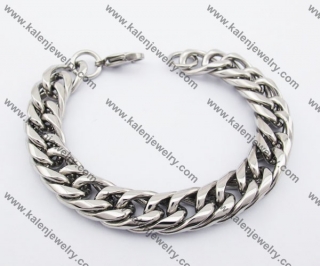 Stainless Steel Stamping Bracelet KJB520035