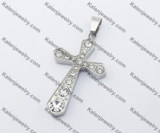 Stainless Steel Cross Pendant KJP051233