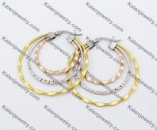 Stainless Steel Earring KJE051010