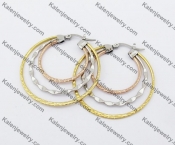 Stainless Steel Earring KJE051011