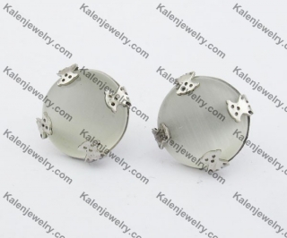Stainless Steel Cutting Earring KJE051056