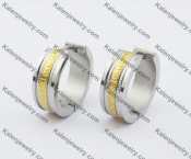 Stainless Steel Cutting Earring KJE051069