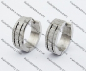 Stainless Steel Cutting Earring KJE051071