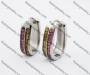 Stainless Steel Stone Earring KJE320179<b style='color:red'> (Unavailable Item, Please remove it)</b>
