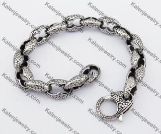 Stainless Steel Skull Bracelet KJB170149