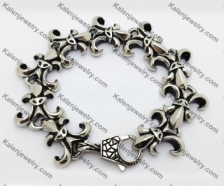 Stainless Steel Skull Bracelet  KJB550032