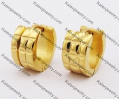 Stainless Steel Cutting Earring KJE051117