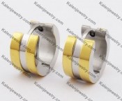 Stainless Steel Cutting Earring KJE051119