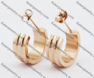 Stainless Steel Cutting Earring KJE051128