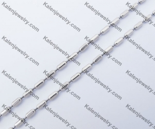 (price for 100 meters chain with 200pcs clasps) 2mm wide steel Square ball chain KJN150293