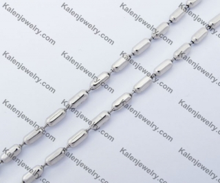(price for 100 meters chain with 200pcs clasps) 3mm wide steel Square ball chain KJN150328