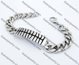 210 ×12 mm Steel Biker Bracelet KJB540013