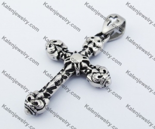 Steel Cross Pendant KJP170535