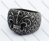 Vintage Fleur De Lis Ring KJR370359