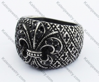 Vintage Fleur De Lis Ring KJR370359