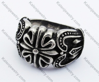Floral Cross Ring KJR370385