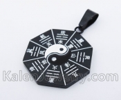 Stainless Steel Eight Trigrams Pendant KJP140230