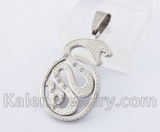 Stainless Steel Snake Pendant KJP140250