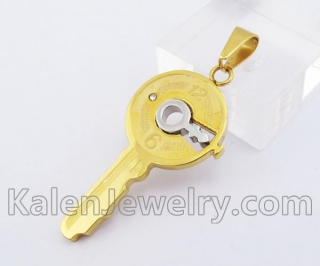 Stainless Steel Key Pendant KJP140269