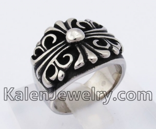 Floral Cross Ring KJR370401