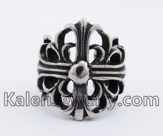 Floral Cross Ring KJR370409