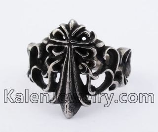 Floral Cross Ring KJR370411