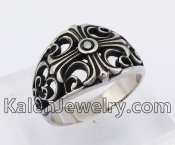 Floral Cross Ring KJR370412