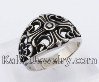 Floral Cross Ring KJR370412