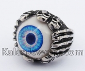 Skeleton Hand Eye Ring KJR370498