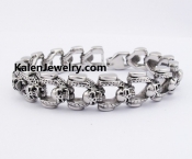 16mm Wide Skull Bracelet KJB550213