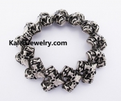 24mm Wide Skull Bracelet KJB550261