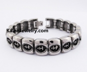 17mm Wide Skull Bracelet KJB550272