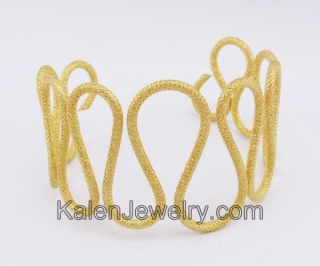 Gold Plating Fashion Bangle KJB650004