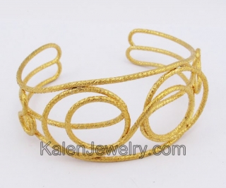 Gold Plating Fashion Bangle KJB650006