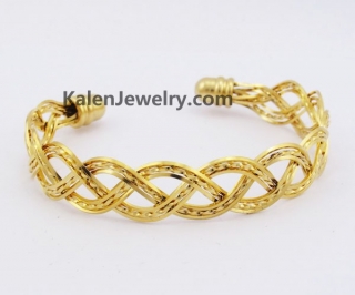 Gold Plating Fashion Bangle KJB650007