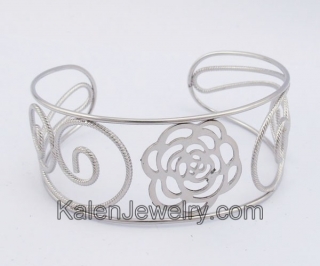 Flower Fashion Bangle KJB650009