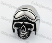 Pilot Skull Ring KJR100012