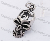 Stainless Steel Skull Pendant KJP350153