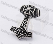 Iron Cross Thor Hammer Pendant KJP350172